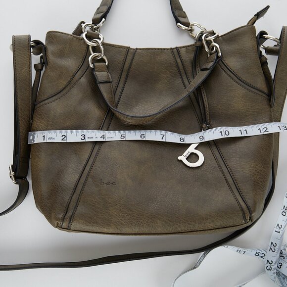 b.o.c. Faux Leather Brown Handbag - Picture 6 of 9